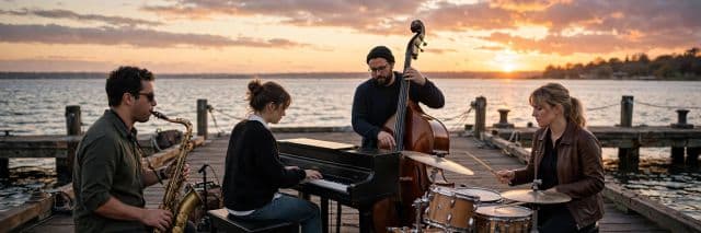 Sunset Jazz on the Pier