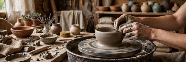 Clay & Sip: Beginner Pottery Workshop